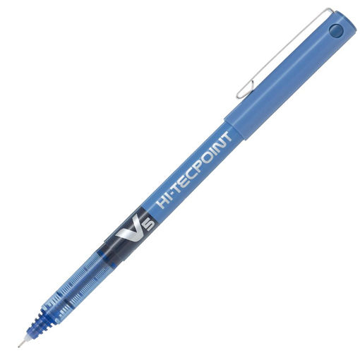 Picture of HI-TEC POINT V5 BLUE LIQUID PEN 0.5